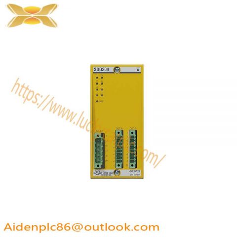 Bachmann SDO204 Safety Digital Output Module, Industrial Control, Safety System, Digital Output
