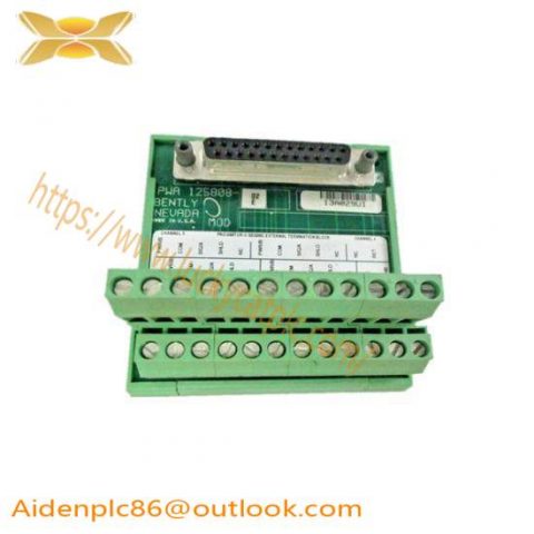 BENTLY NEVADA 125808-02A: Advanced Terminal Block Board for Industrial Control Systems