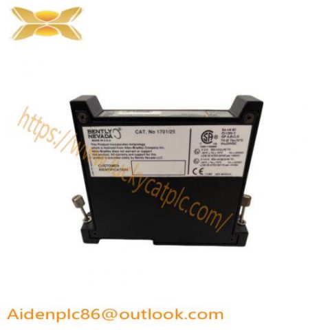 Bently Nevada 1701/25 FieldMonitor Seismic Input Monitor