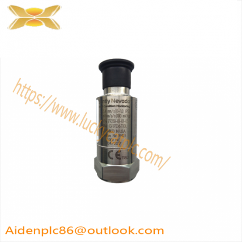 BENTLY NEVADA 177230-01-01-CN: High-Fidelity Seismic Transmitter for Enhanced Monitoring Solutions