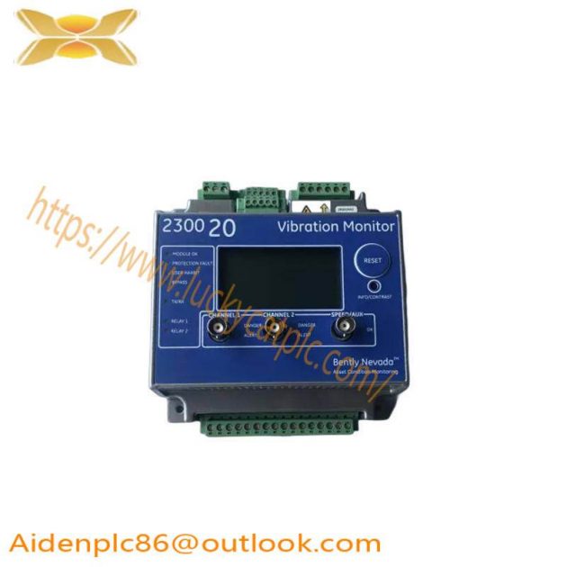 Bently Nevada 2300/20-00 Vibration Monitor: Precision Engineering for Industrial Control