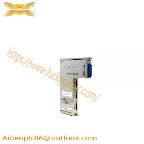 Bently Nevada 3500/61 136711-02: High-Performance I/O Module with Internal Barriers and Terminations