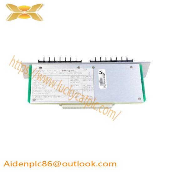 Bently Nevada 84152-01 ASSY83729-01: Xducer I/O & Record Terminals Assy, Industrial Automation Solutions