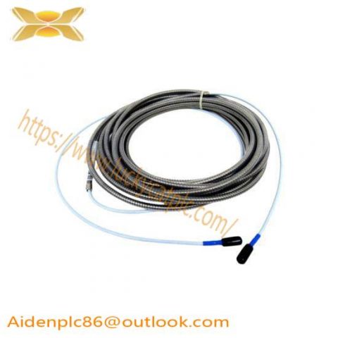Bently Nevada Extension Cable 330130-080-01-00: Advanced Control Module, 8m Extension for PLC Applications