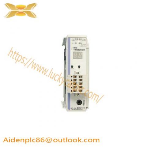 BIH2 + WIEDERMANN BWU1840/BWU1416 AS-Interface Master/Scanner Module