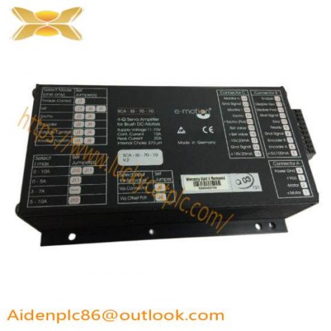 E-motion SCA-SS-70-10 Servodrive - High Performance Motion Control Module