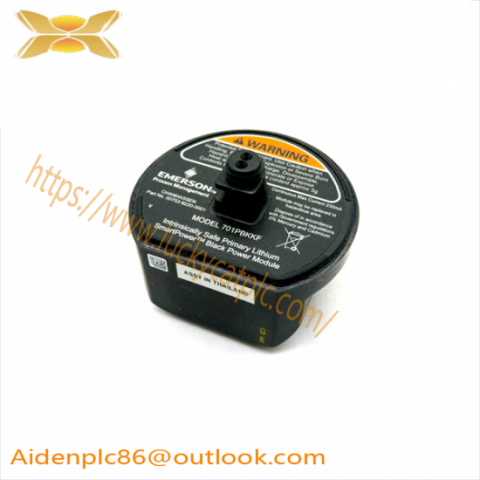 EMERSON 701PBKKF: Industrial Control System's High-Performance Black Power Module