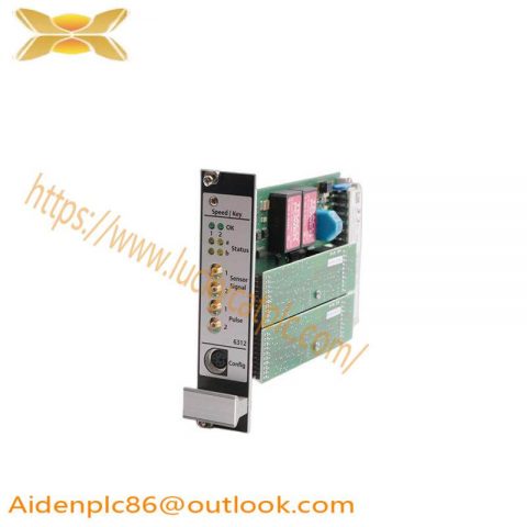 EMERSON A6312 Monitor Speed - High Precision Industrial Speed Monitoring Module