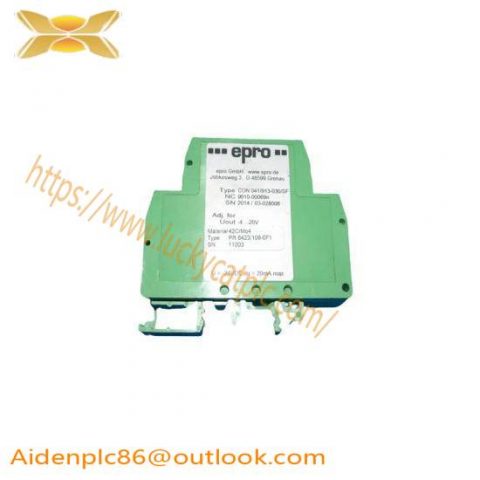Emerson CON041/913-030/SF: EPRO Eddy Current Signal Converter