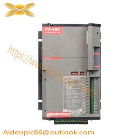 Emerson DeltaV FX490 Servo Driver - Advanced Motion Control Solution