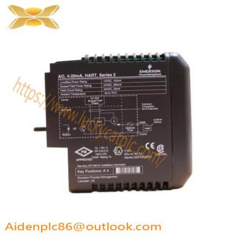 Emerson DeltaV VE4005S2B1 Analog Output Card: Precision Control for Industrial Automation