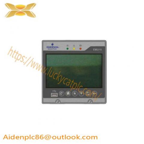 EMERSON EMU10 DC Monitor Module - Precise Industrial Control Solution