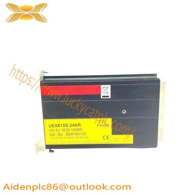 Emerson Epro UES815S Power Supply Module, Precision Energy Management Solutions
