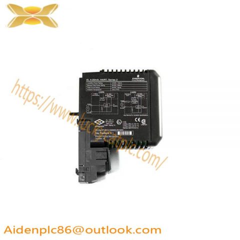 EMERSON KJ3002X1-BD1, 12P1033X102 Industrial Control Module