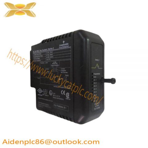 Emerson KJ3201X1-BA1 | 8-Channel DI Module | PLC | DeltaV Series
