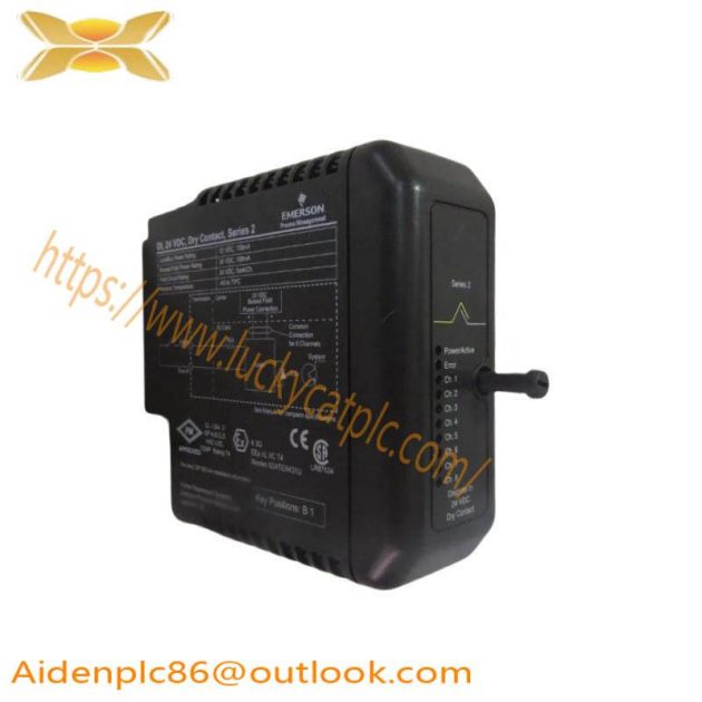 Emerson KJ3201X1-BA1 | 8-Channel DI Module | PLC | DeltaV Series