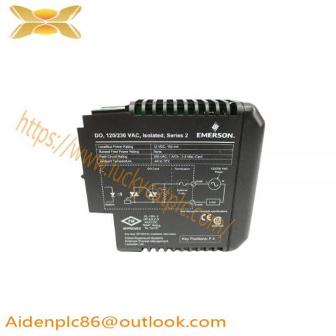 Emerson KJ3209X1-BA1 & VE4002S2T1B1 - High-Performance Output Module for Industrial Automation