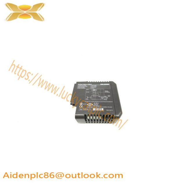 EMERSON KJ3222X1-BA1 Analog Output Module, DeltaV PLC Component