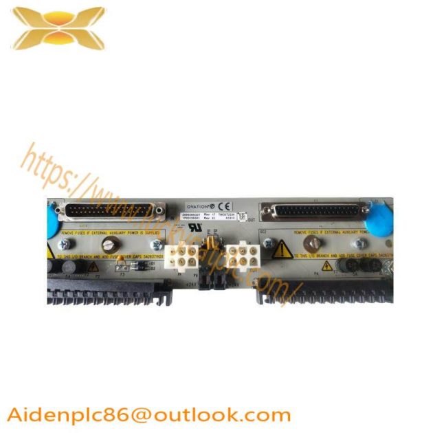 Emerson Ovation 3A99266G01: Local Input Output Transition Panel