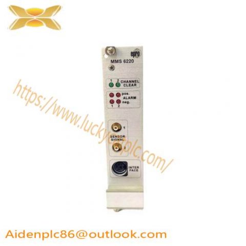 Emerson Ovation MMS6220 Monitoring Module: Advanced Process Control, 200 Characters or Less