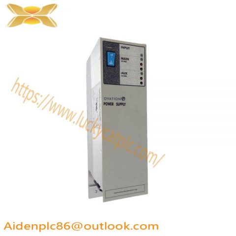 Emerson Ovation WH5-2FF, 1X00416H01 Power Supply Module