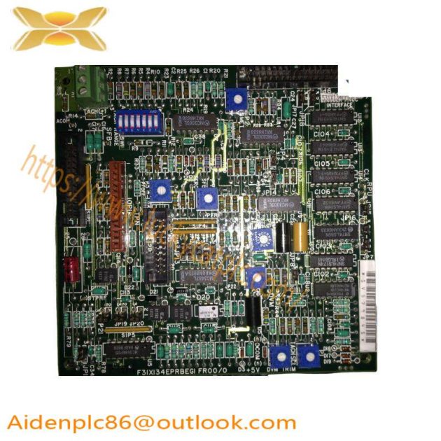 GE F31X134EPRBEG1 Processor Interface Card PCB: Industrial Control Module Excellence