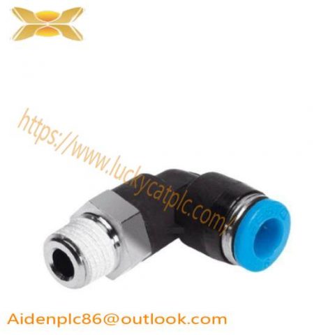 Festo QSL-1/4-10 153051 Push-In L-Fitting, Advanced Industrial Control Solution