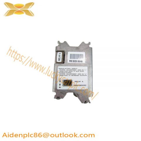 FISHER 38B5786X052 Relay Assembly for Industrial Control Systems