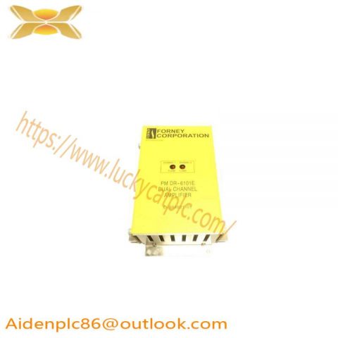 FORNEY RM DR6101E - Dual Range Flame Amplifier, Precision Engineered for Industrial Control