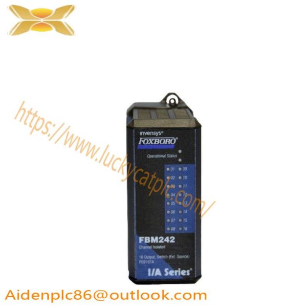 Foxboro FBM242 P0916TA: Advanced Output Interface Module for Industrial Control Systems