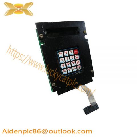 GE 531X135PRGAAM3 - Programmable Logic Controller with Keypad, Designed for Industrial Automation