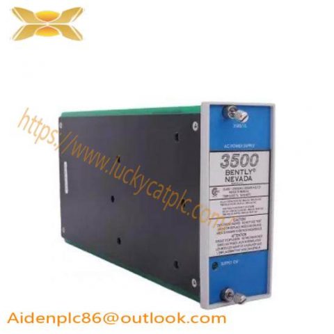 GE/Bently Nevada 3500/15, Precision Power Supply for Industrial Automation