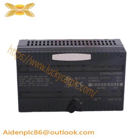 GE Fanuc IC200ALG326B: Advanced Programmable Logic Controller Module