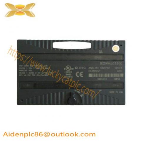 GE FANUC IC200ALG620 Analog Input I/O Module