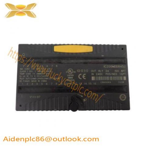GE FANUC IC200MDD845 - Industrial Control Module, Advanced Process Control