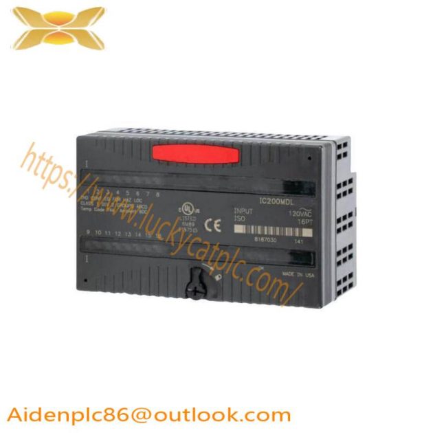 GE FANUC IC200MDL330 Network Interface Unit - Advanced Control Solution for Industrial Automation
