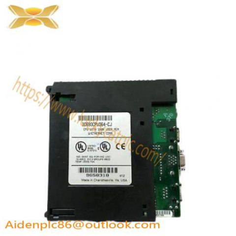 GE Fanuc IC693CPU364CJ - PAC Systems RX3i, High-Performance Modular Control Center