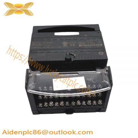 GE IC200ALG320J Analog Output Module - Precise Control for Industrial Applications