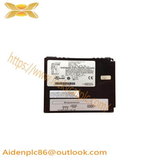 GE IC754VGI06STD - Operator Interface, Advanced Control Solutions