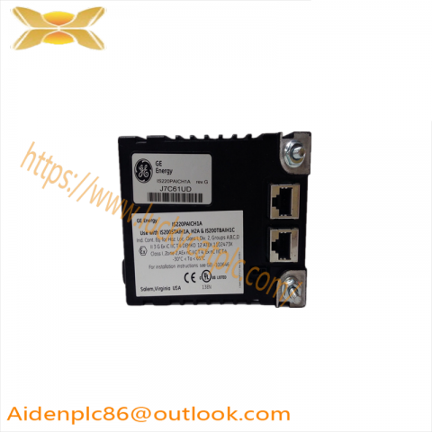 GE IS220PAICH1A 336A4940CSP3 - High-Performance I/O Module