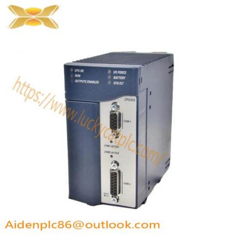 GE IC695CPU315AA - High-Performance Control Processor, Engineered for Industrial Applications