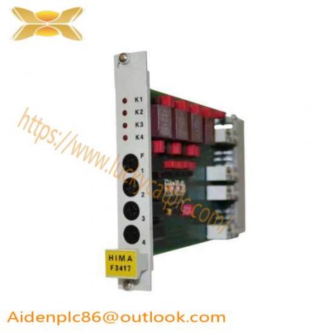 HIMA F3417 Relay Amplifier PLC Module; Manufacturer: HIMA