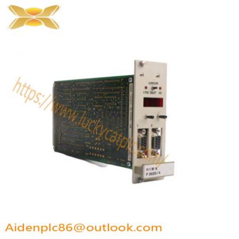 HIMA F8620/4 - High-Performance CPU Module for Industrial Automation