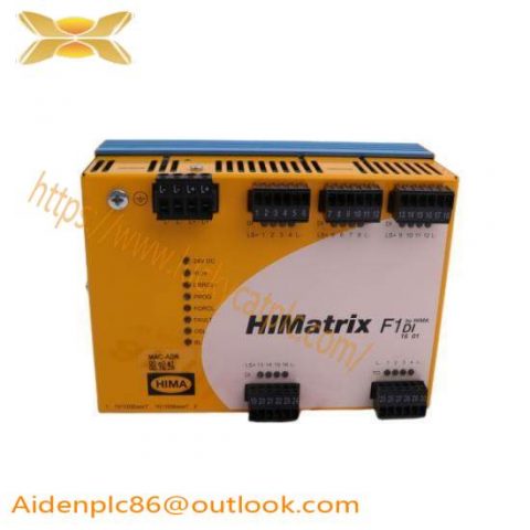 HIMA Himatrix F1DI16 01 Control Module, Industrial Automation Solutions