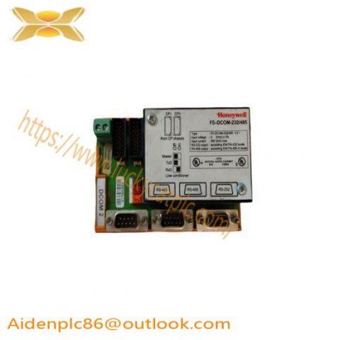 Honeywell FS-DCOM-232/485 Communication Interface Module - Reliable, High-Speed Data Transfer Solutions