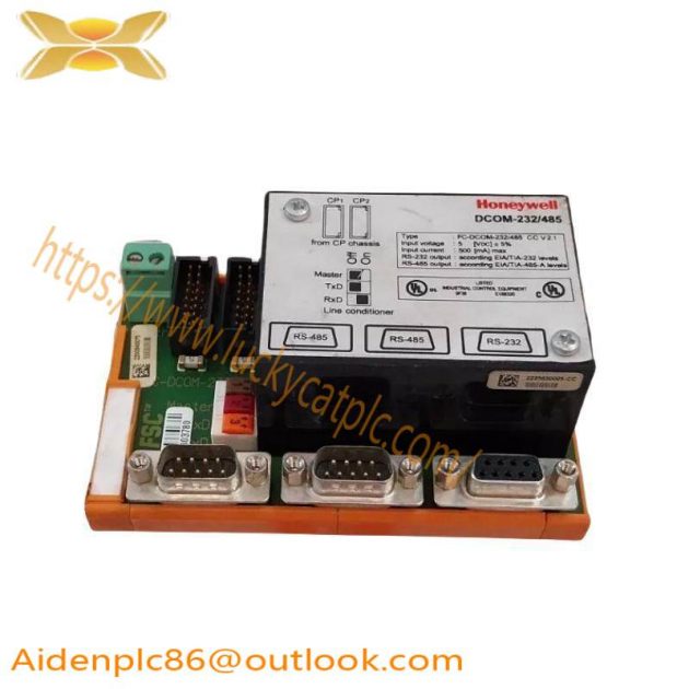 Honeywell FS-DCOM-232/485 Interface Module - Advanced Communication Solution for Industrial Control Systems