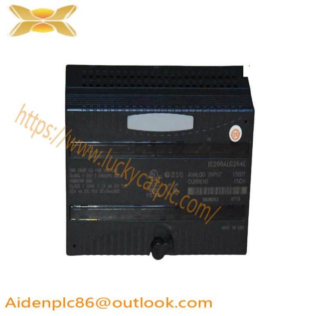 GE IC200ALG264E Current Analog Input Module - Advanced Control Solution