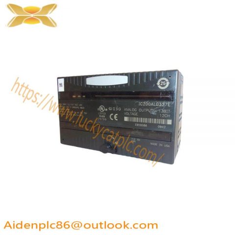 GE Fanuc IC200ALG327: High-Precision Analog Output Module