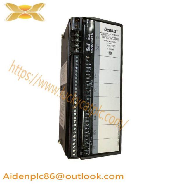 GE Fanuc IC660BBA023 - Thermocouple Input Block, Industrial Control Module