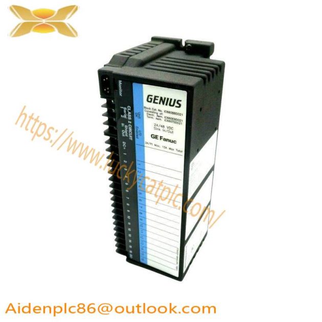 General Electric IC660BBD021 GE Fanuc Serial I/O Block - Precision Control for Industrial Automation